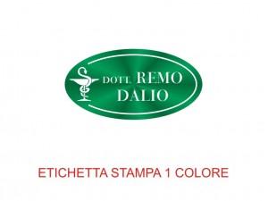 Etichette adesive per farmacie e parafarmacie (mm 35x18) (cod. 6P)